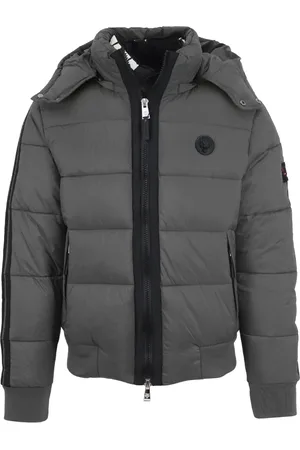 Philipp Plein Padded Taped Sleeve Grey Jacket