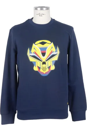 Bikkembergs Katoenen sweatshirt met rubberen applicatie