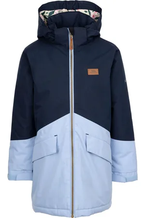 Trespass Oleta Waterdichte Regenjas voor Kinderen/Kinderen (Korenbloem blauw)