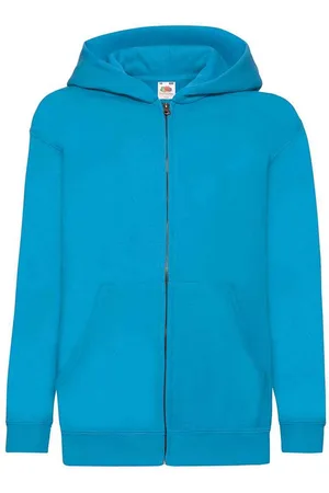 Fruit Of The Loom Kinderen/Kinderkapjes Sweatshirt (Azuurblauw)