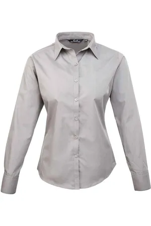 Premier Dames/Dames Shirt Met Lange Mouwen