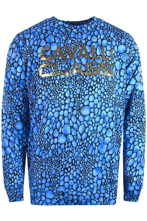 Roberto Cavalli Sweatshirt met luipaardprint