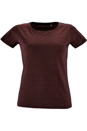 Sols Dames/dames Regent Fit T-Shirt met korte mouwen (Heide Ossenbloed)