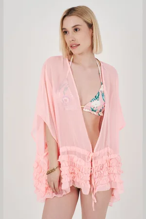 HERITA Kimono met Ruches - Babyroze