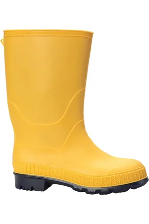 Mountain Warehouse Kinder/Kinder effen Wellington Laarzen (Geel)