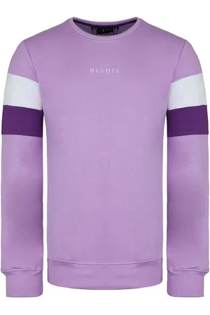 Devote Devote Londen Cante Heren Lila/Paarse Sweater