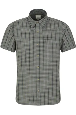 Mountain Warehouse Heren overhemd in katoen (Khaki)