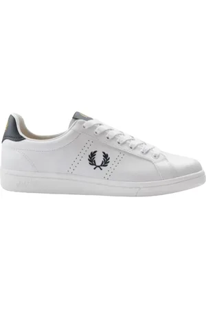 Fred Perry Fundamentele witte leren schoenen