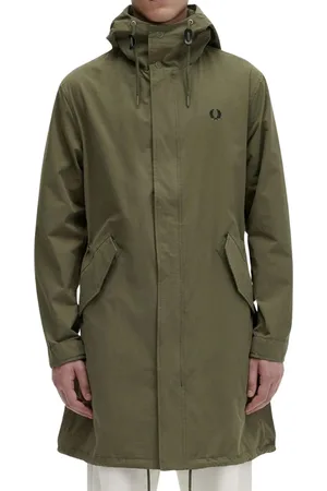 Fred Perry Shell Parka groene jas