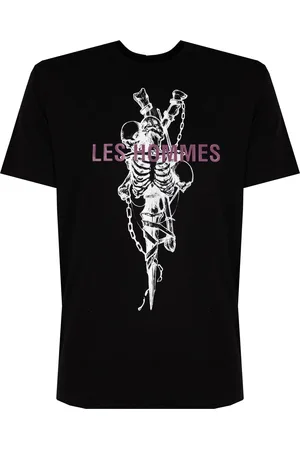 Les Hommes T-Shirt Skeleton Mannen