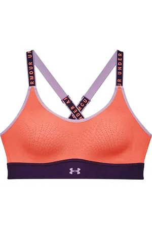 Under Armour Infinity Mid Vrouwen Geblokt Sportbeha