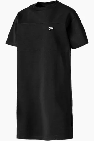 PUMA Dames Downtown T-shirt Jurk Casual Top 595693 01