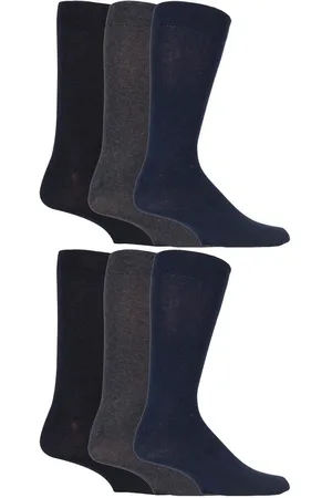 Sock Snob Set van 6 herensokken met gestreept katoen, rijk aan casual kleding - Gewoon BNG