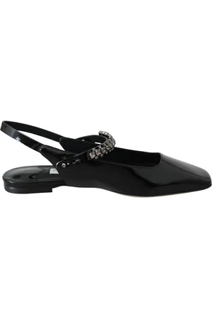 Jimmy Choo Vrouwen Lakleer Mahdis Platte Schoenen