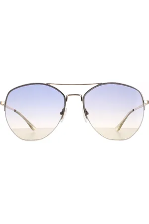 Calvin Klein Zonnebril CK20121S 717 Gouden marine gele gradiënt