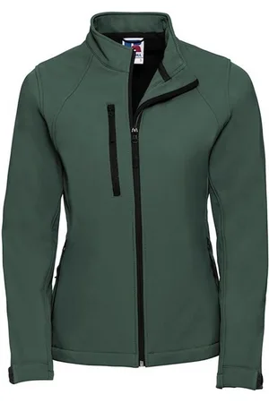 Russell Athletic Russell Dames/Dames 3 Layer Soft Shell Jas (Fles )