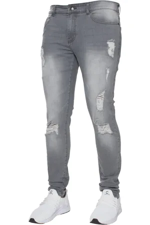 Enzo | Skinny gescheurde jeans voor heren