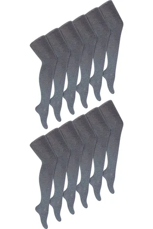 Sock Snob 12 paar ondoorzichtige schooluniformpanty