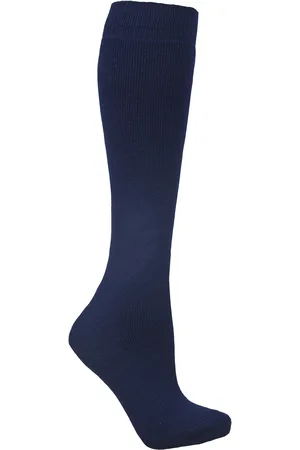 Trespass Kinder Unisex Buisvormige Luxe Skibuis Sokken (Marineblauw)