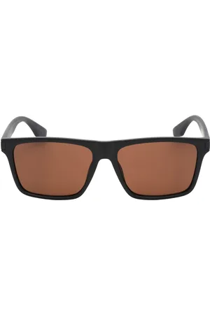 Calvin Klein Mat marineblauwe zonnebril