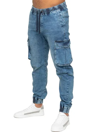 Enzo | Cargo-joggerjeans voor heren