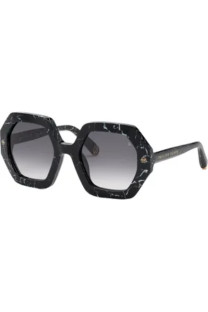 Philipp Plein Vrouwen Zonnebril 53/23/140 mm Acetaat
