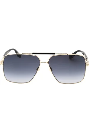 Marc Jacobs Donkergrijze SF gouden zonnebril met lens
