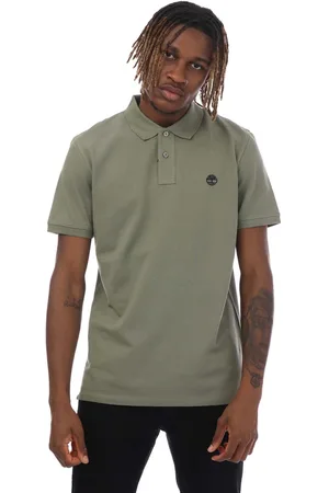 Timberland Heren Millers River Piqué Poloshirt in Khaki