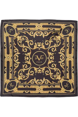 19V69 Italia Veelkleurige Polyester Foulard Sjaal