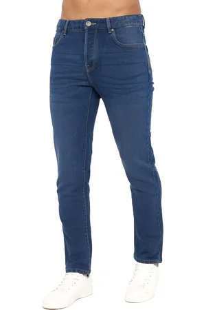 Crosshatch Heren Lampoons Slim Jeans (Stone Wash)