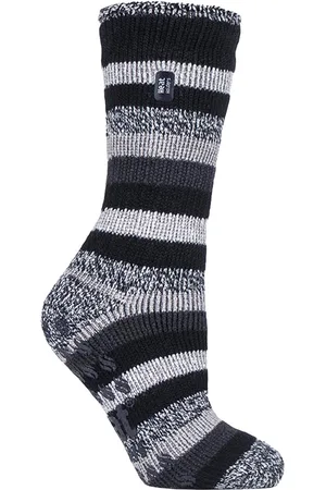 Heat Holders Thermosokken voor dames met handgrepen - Stripe (Juniper)