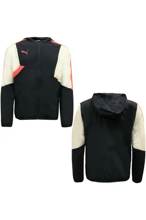 PUMA IT Evo Heren Navy Zip Up Trainingscapuchon Track Top Jas 654398 57 A45A