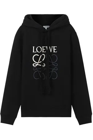 Loewe Anagram Geborduurde Logo Hoodie in