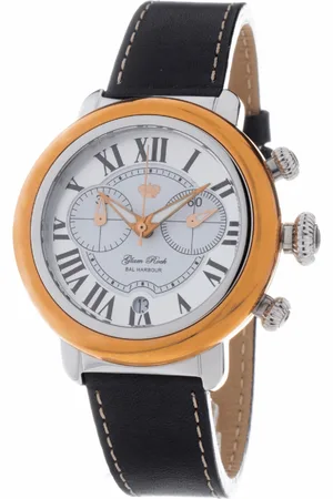 Glam Rock Dameshorloge Kwarts Zilver & Roségoud
