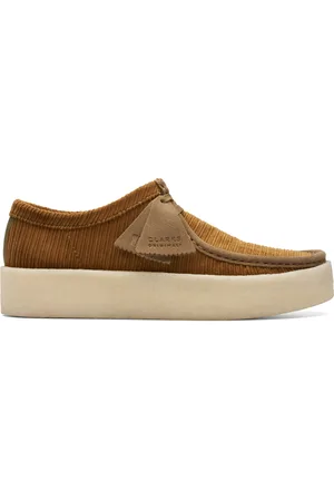 Clarks Herenschoenen Wallabee Cup in Tan