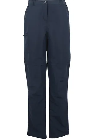 Regatta Dames/Dames Chaska III Zip-Off wandelbroek (Marine)