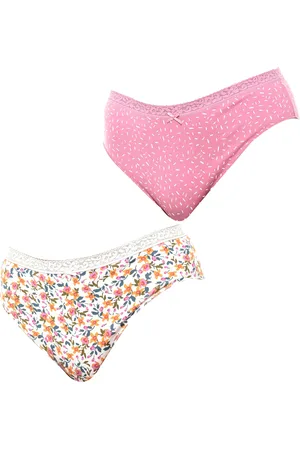 Janira Set van 2 Brislip Coquettes Katoenen Slips JPB3 Dames