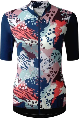 Dare 2B Dames/Dames AEP Stimulus III Animal Print Jersey (Marine/Multikleurig)