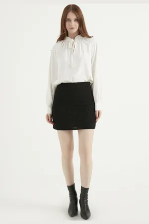 HERITA Tweed Minirok