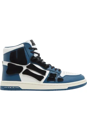 AMIRI Skel Top hoge marineblauwe sneakers