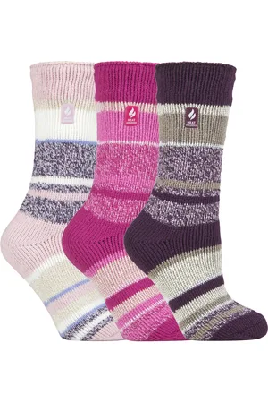 Heat Holders 3 paar thermo wintersokken voor dames - Sydney