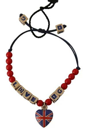 Dolce & Gabbana Kralen Vlag Armband