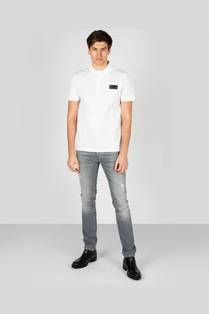 Les Hommes Poloshirt Pique Mannen