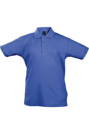 Sols Kinder Unisex Zomer II Pique Polo Shirt (Koningsblauw)