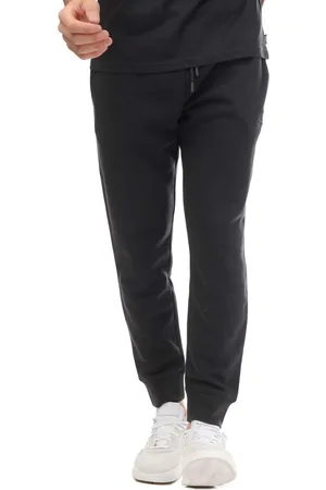 DKNY Heren Printed Logo Joggers in Charcoal