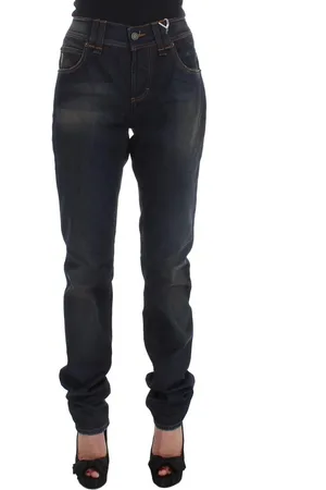 John Galliano Katoenmix Boyfriend Fit Jeans