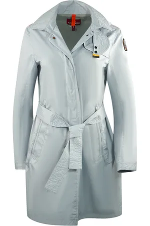 Parajumpers Avery Vapur Blue Hooded Trench Jacket