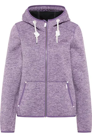 Icebound Yuka serie Gebreide fleece jas Dames melange