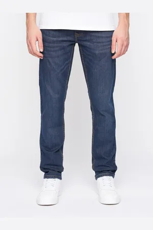 Crosshatch Heren Arles Slim Jeans (Donkere wasbeurt)
