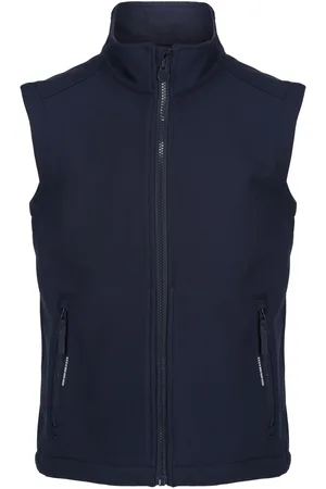 Regatta Kinder/Kids Ablaze Softshell Reflecterend Gilet (Marine)